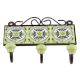 Lime Green Ceramic Flower Tiles Hook Online